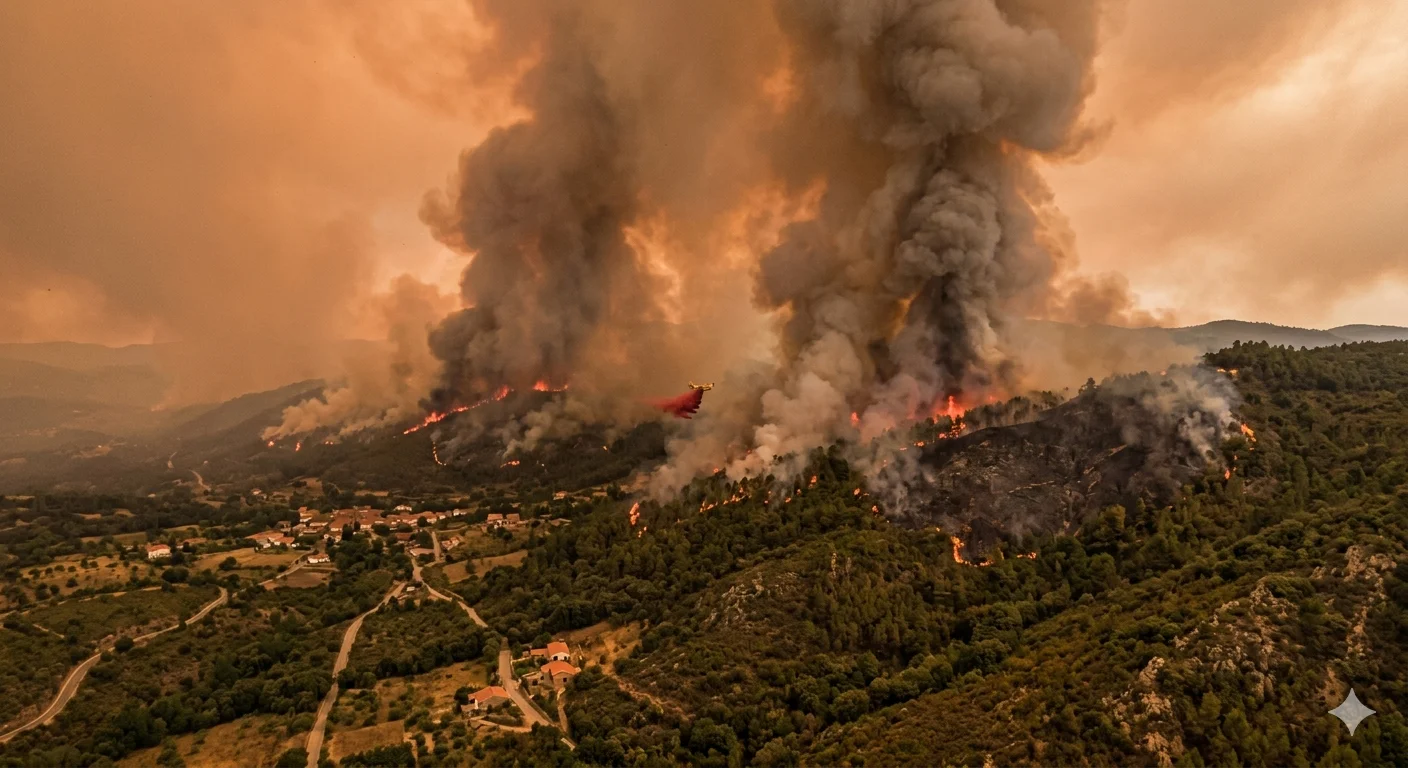 Europe's Heatwave Crisis: Wildfires Rage as Temperatures Soar